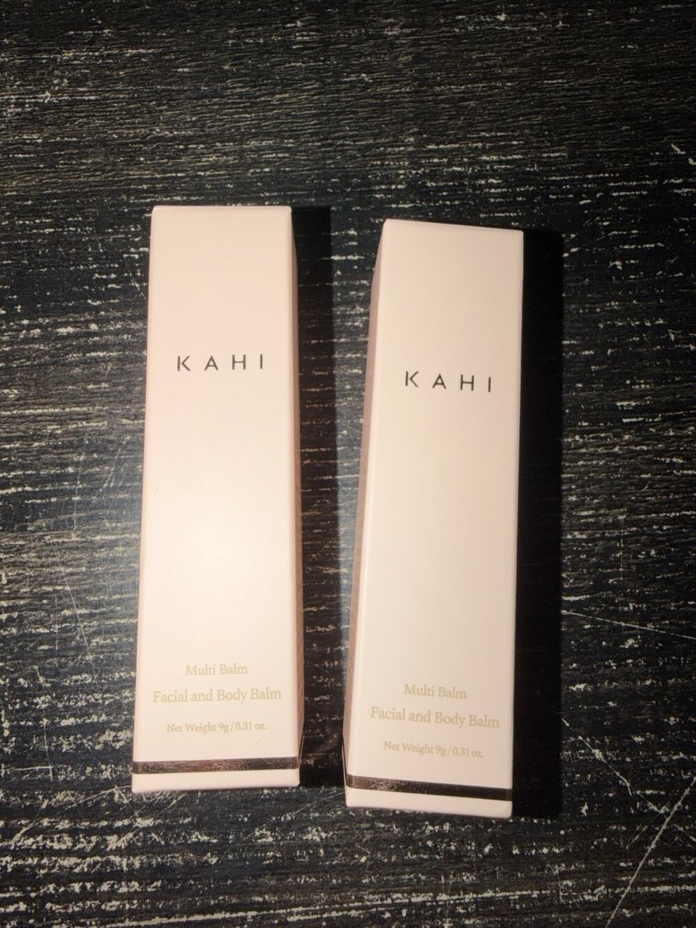 Lot Of 2 KAHI Wrinkle Bounce Multi Balm 9g Face Body Moisturizer Sticks